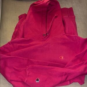 Champion unisex Vibrant pink Hoodie